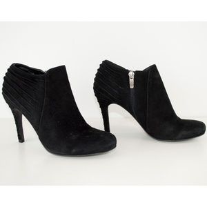 Black ankle booties